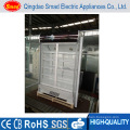 Display Refrigerator 2 Door Beverage Cooler Supermarket Refrigeration